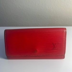 Lv key holder red epi